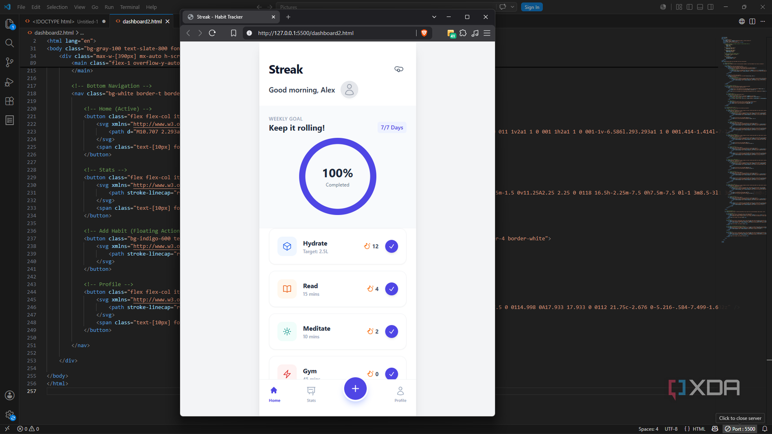 Предпросмотр верстки в VS Code Использование Live Server в VS Code для предпросмотра верстки