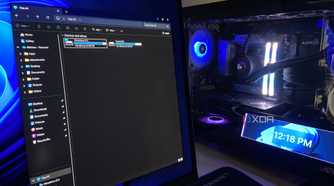 A windows 11 PC.