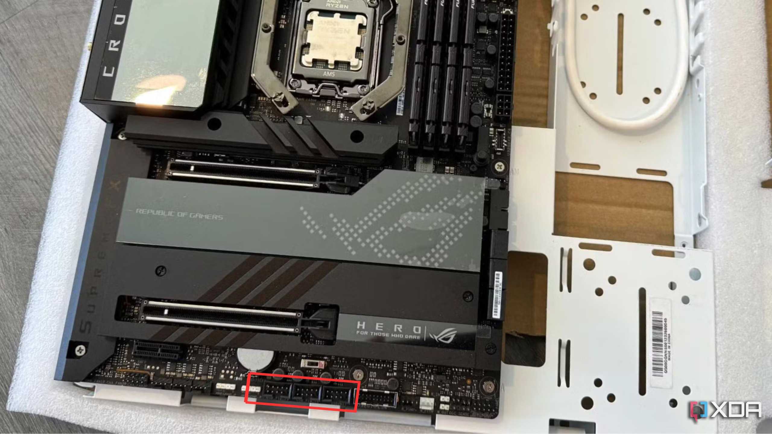motherboard USB 2.0 headers