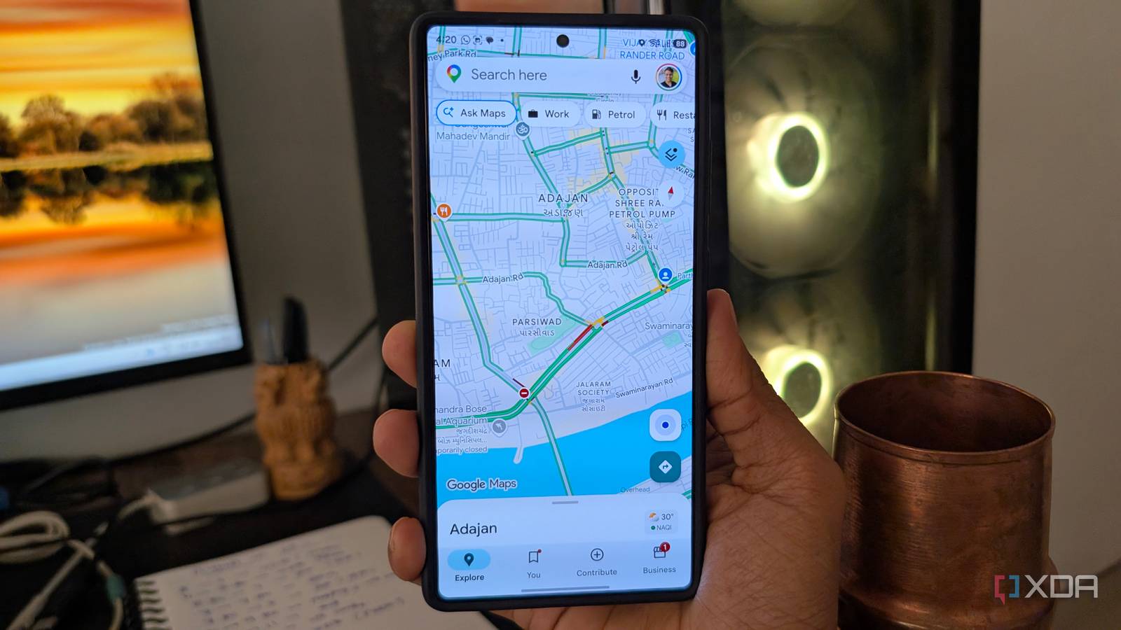 I found a hidden Google Maps feature that actually helps me beat traffic