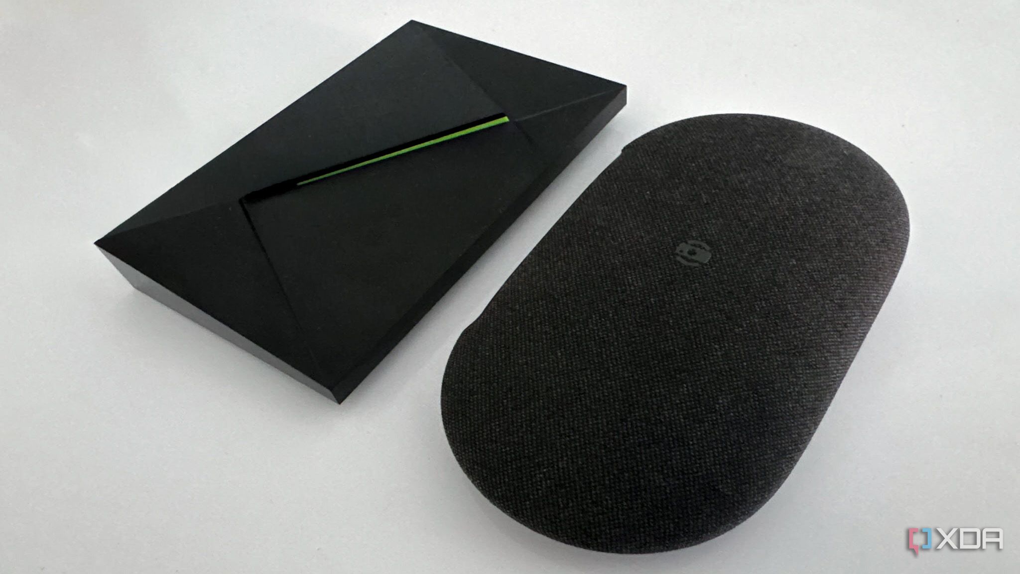 Nvidia Shield Next to Onn Pro 4K