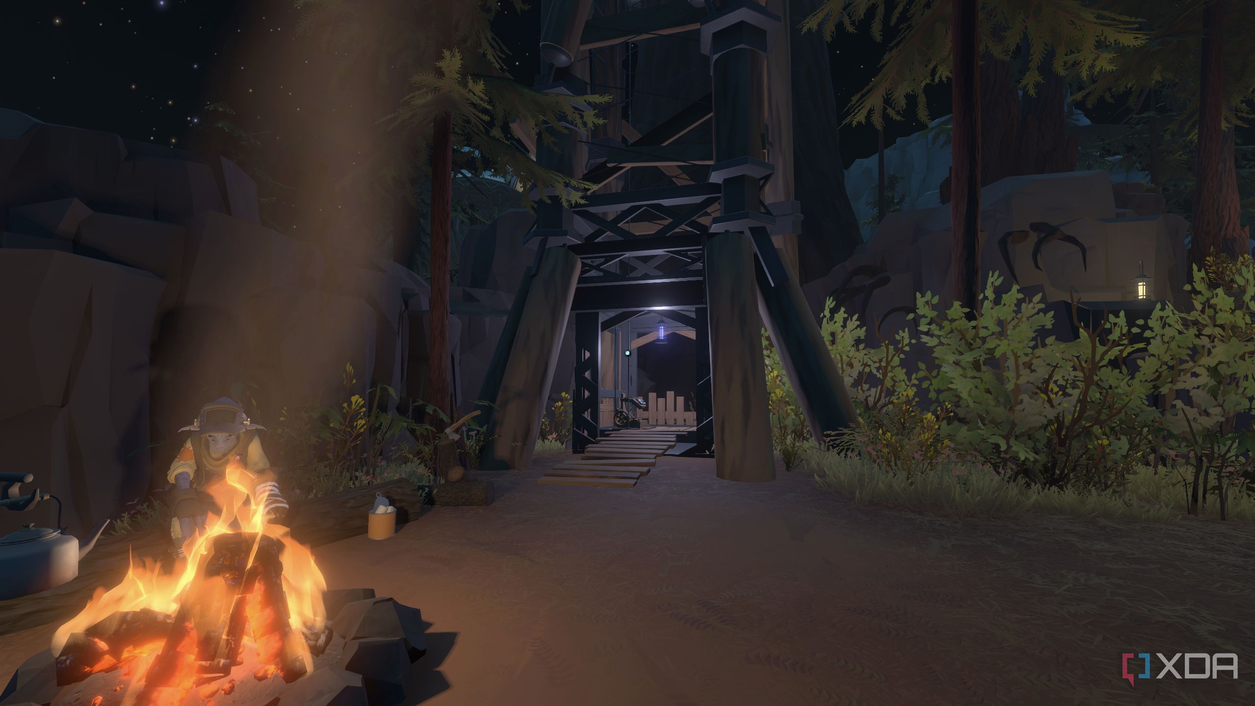 Игровой процесс Outer Wilds на macOS