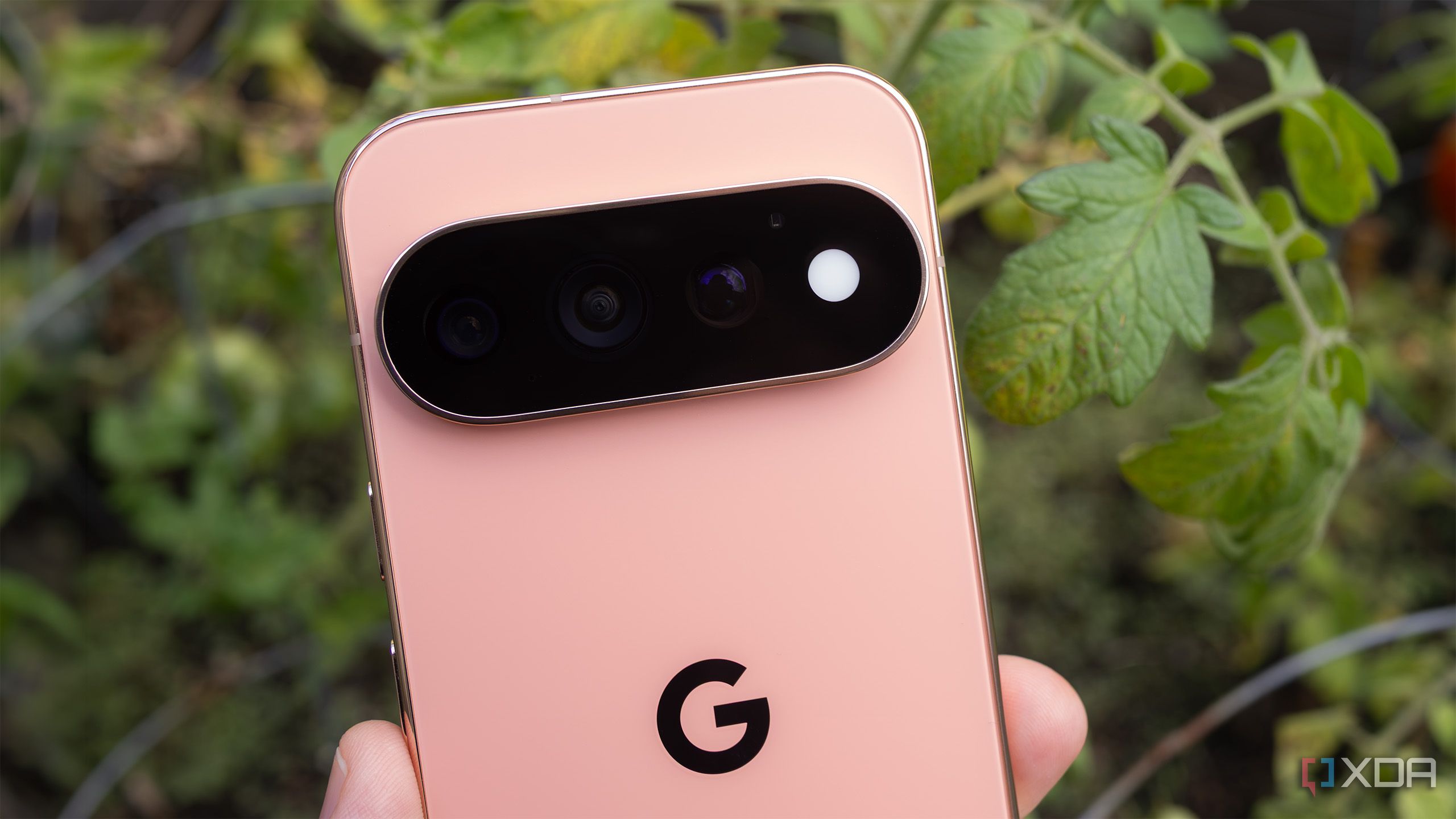 The Pixel 11 Pro's camera bar 