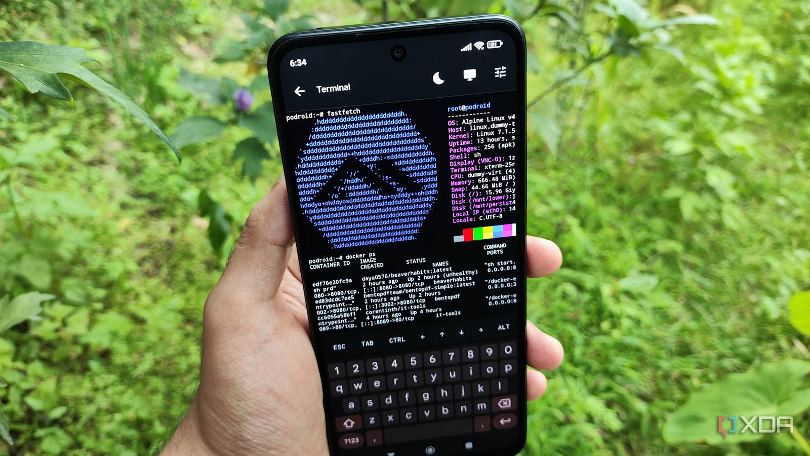 I turned my old phone into a portable Docker server, and now I carry my ...