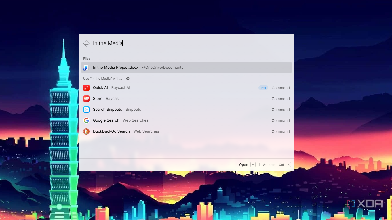 I spent years waiting for Windows to match macOS Spotlight, then discovered Raycast does it better