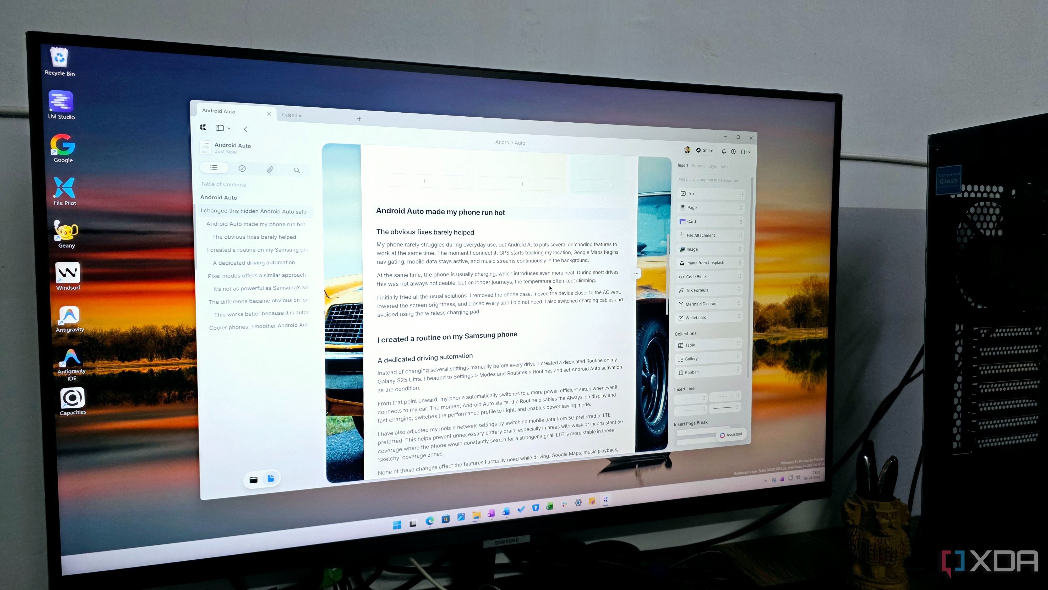 My favorite alternative to Microsoft Word is not Google Docs, it is a surprisingly powerful editor