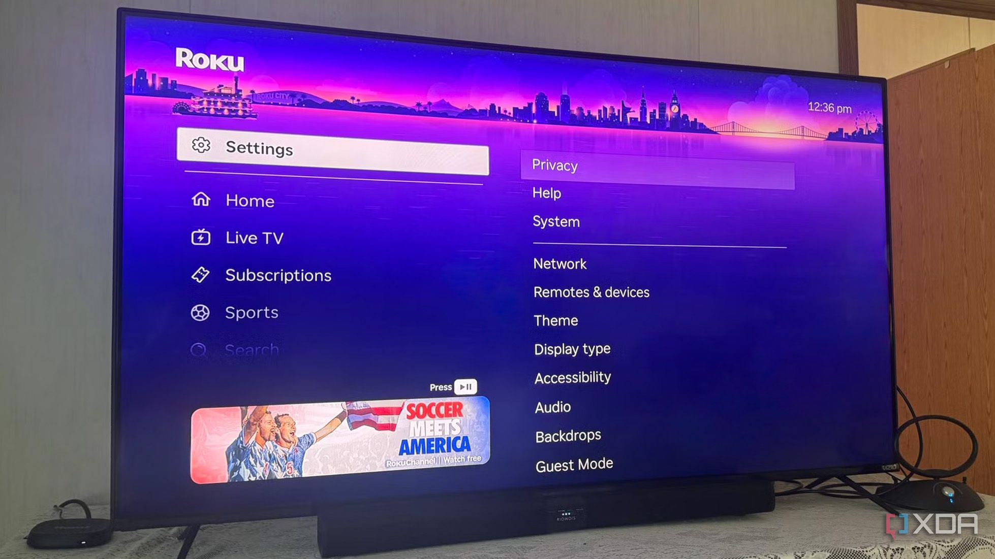 A Roku TV