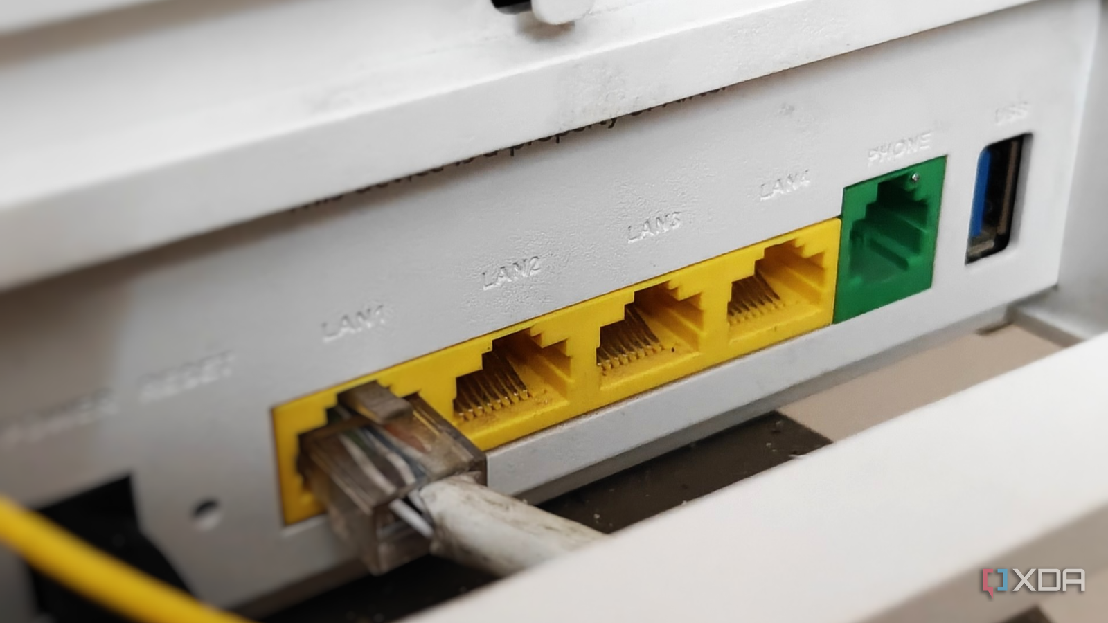 Plugging into the wrong LAN port on your router can bottleneck your ...