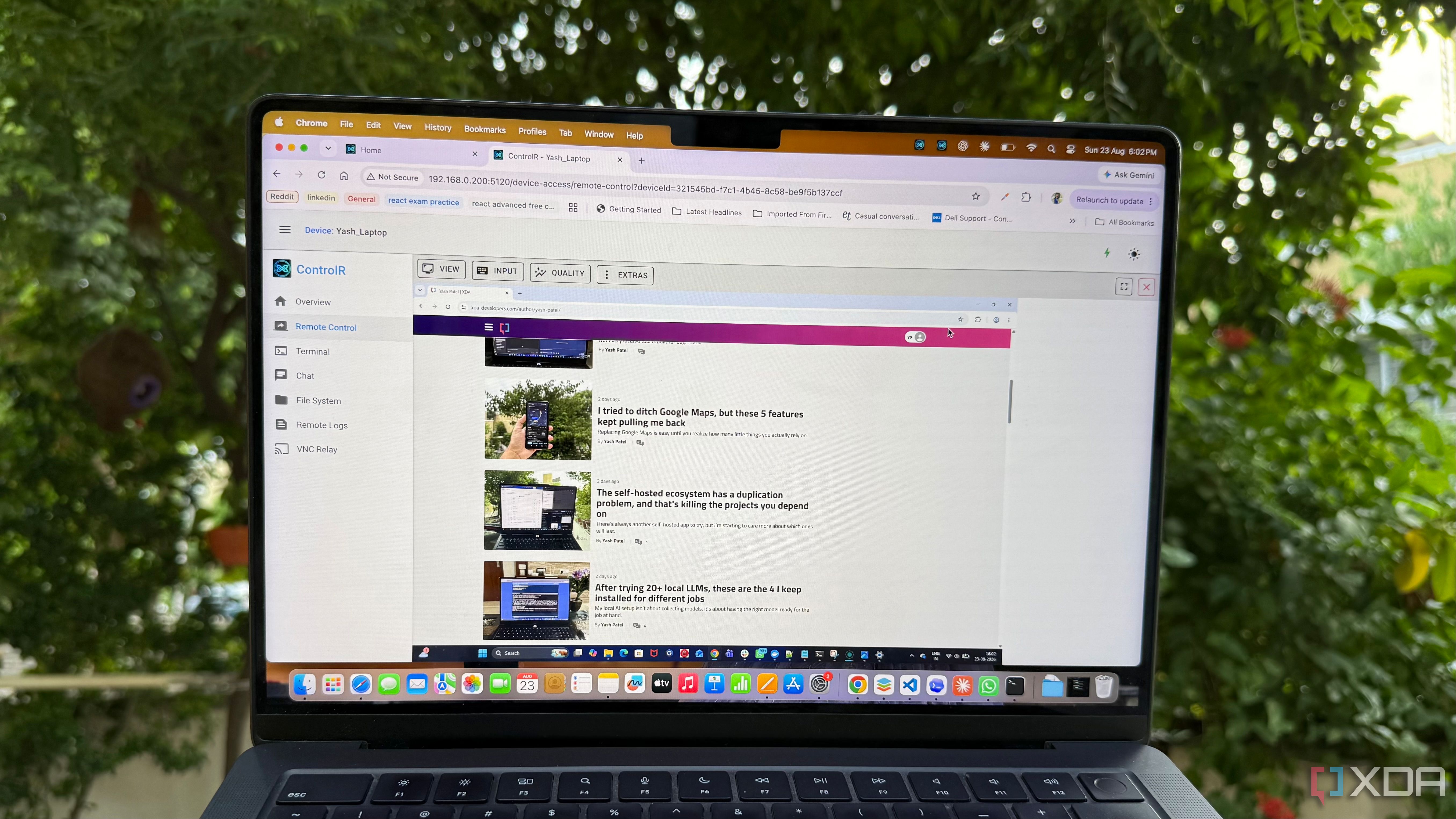 ControlR on Macbook Pro featured image
