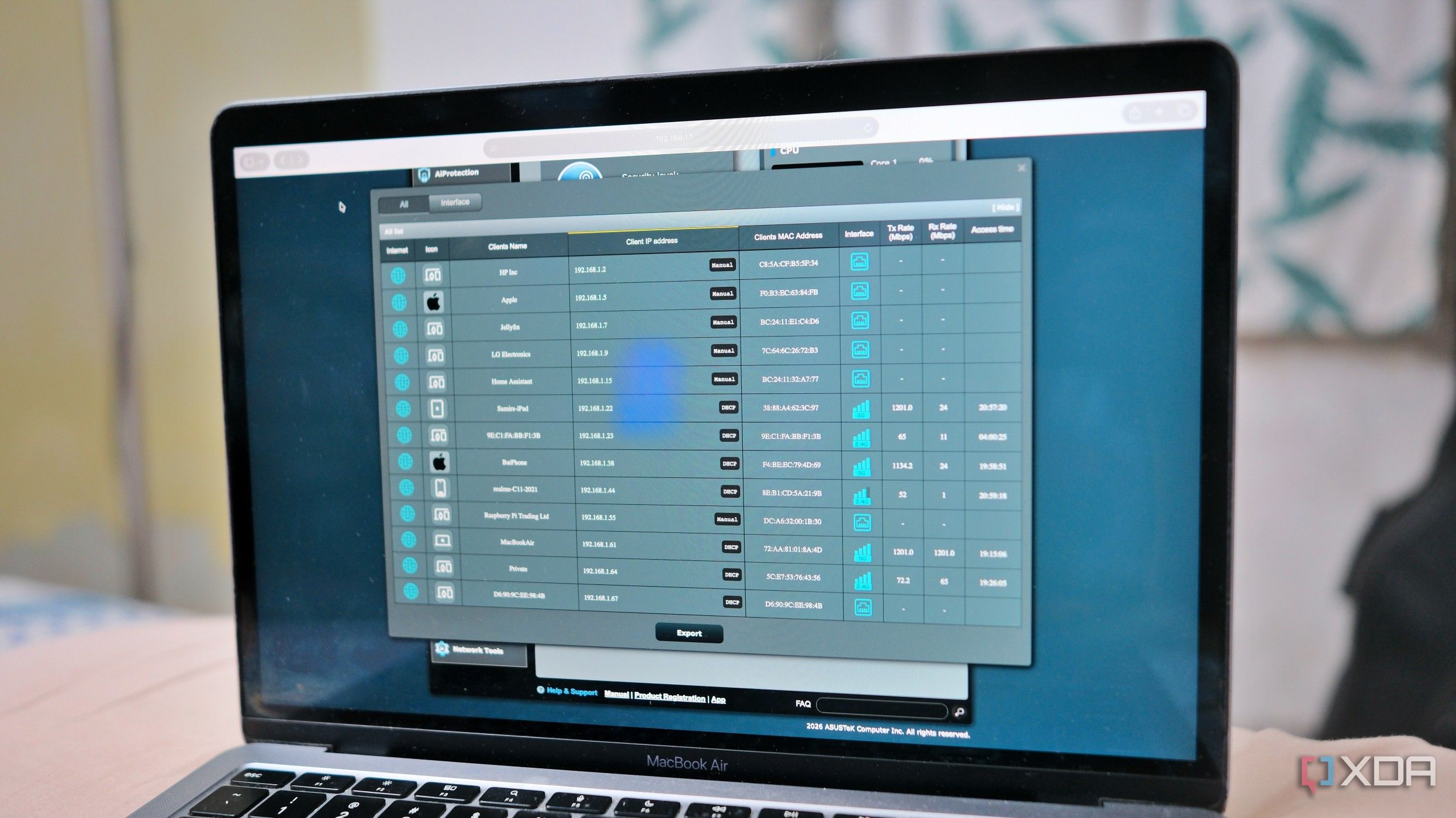 setting fixed addresses made troubleshooting easy in my home network