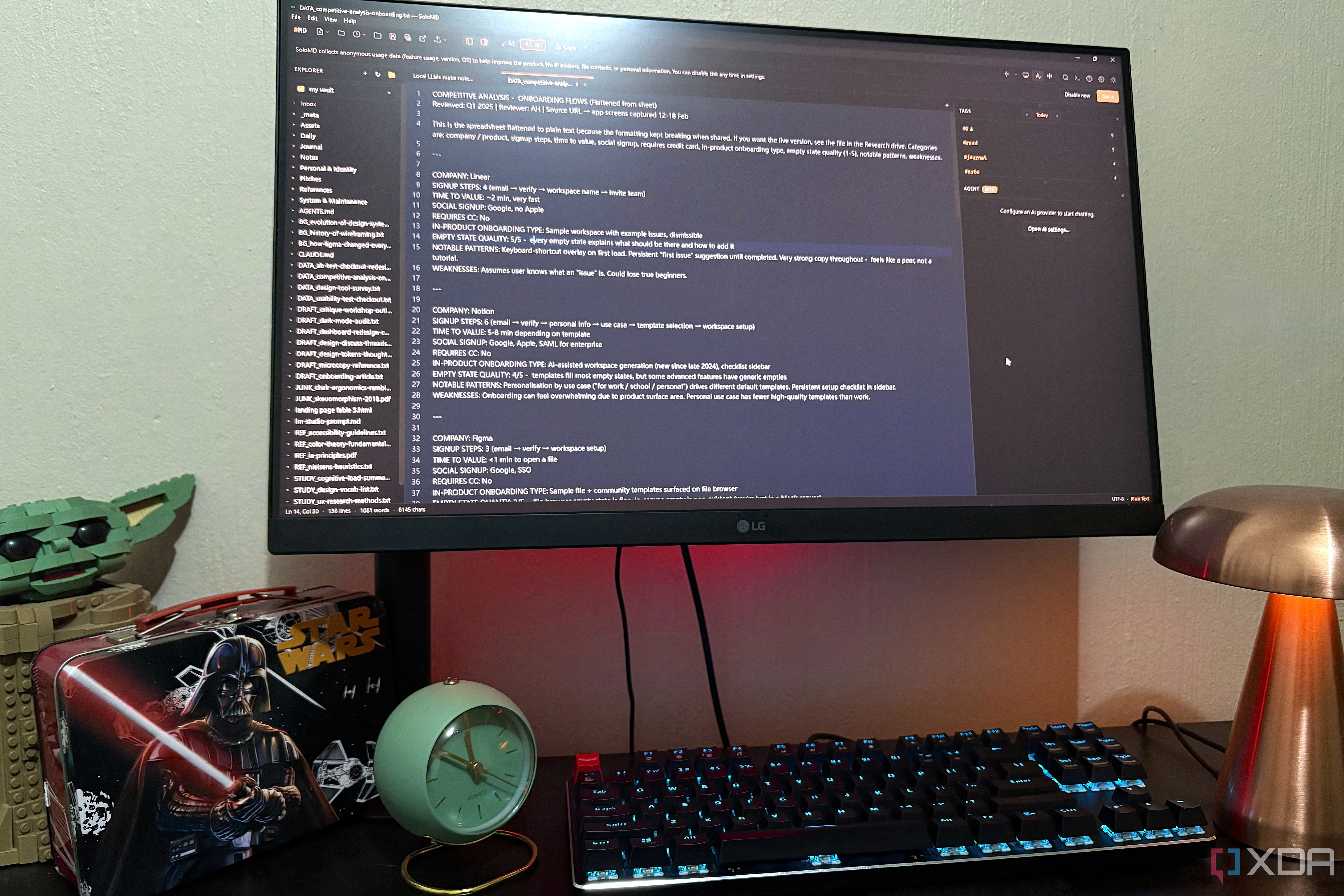 SoloMD opens Obsidian vaults without import setup