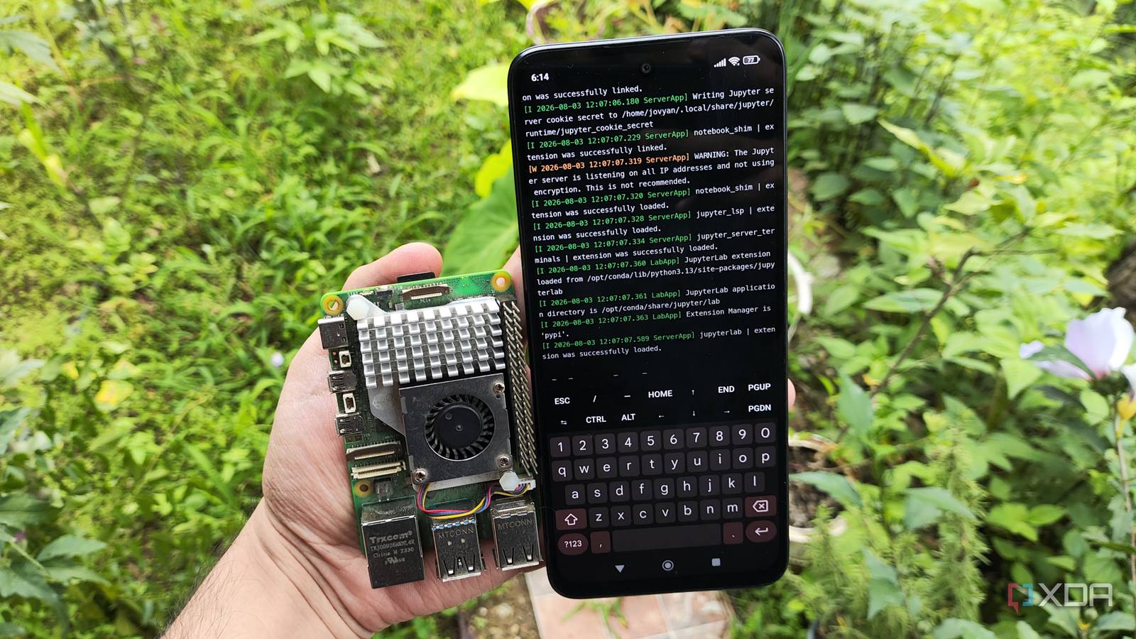 My phone can't replace a Raspberry Pi for this home server project