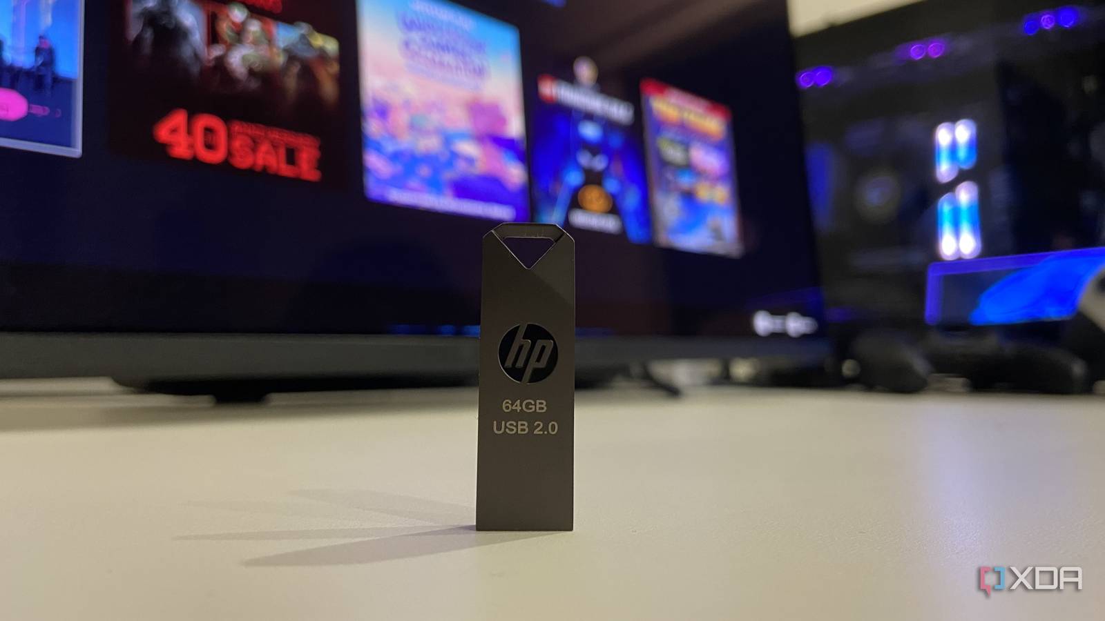 I put my Steam library on a cheap USB stick, and it changed how I think about game storage
