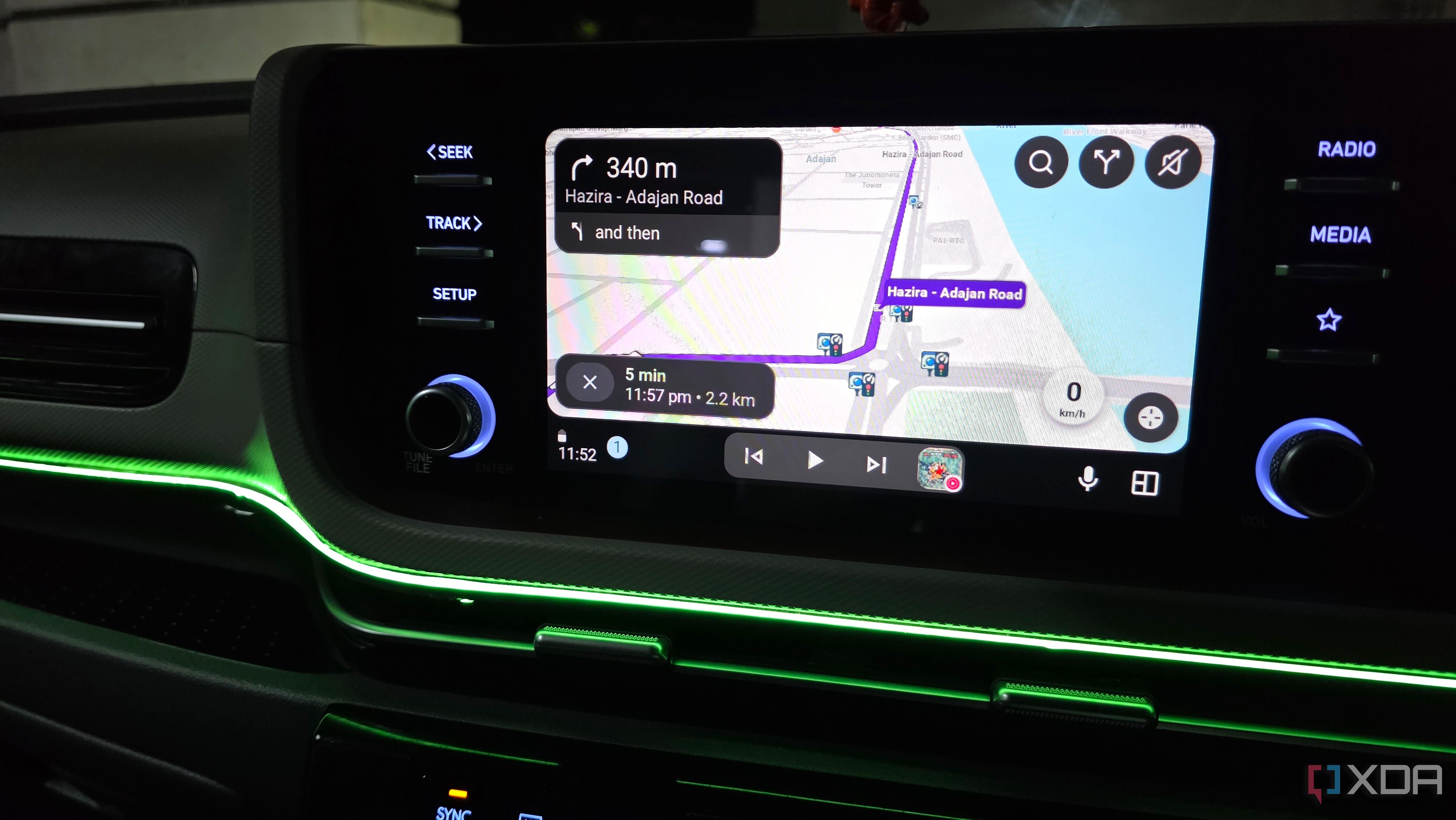 Waze cleaner UI