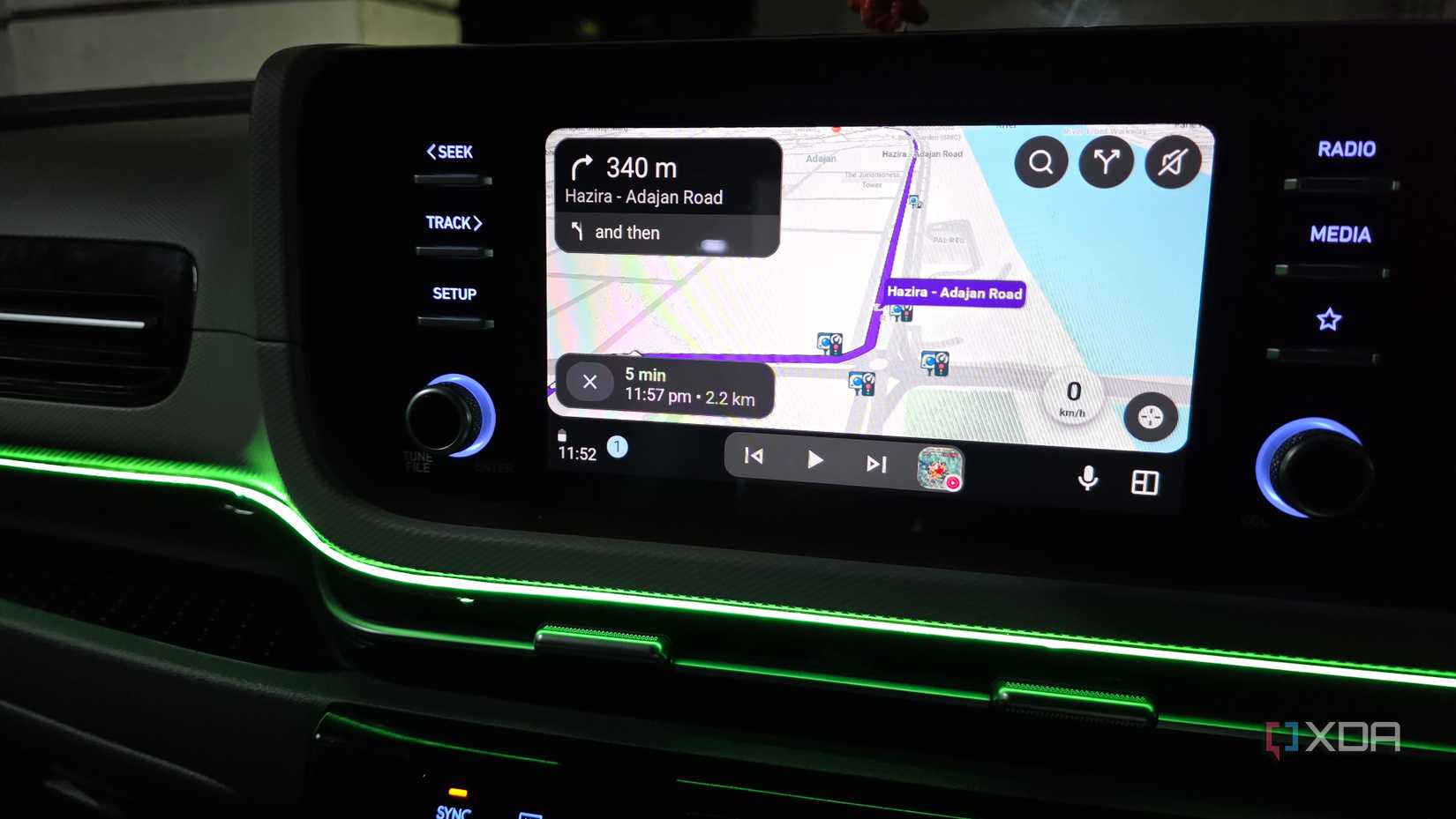 Waze cleaner UI
