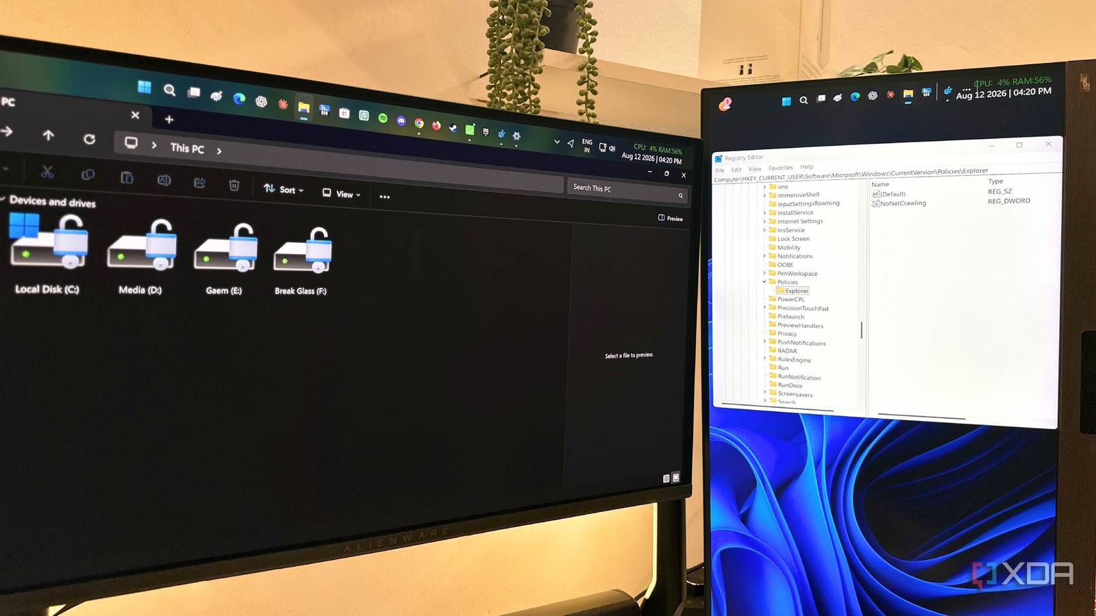 I changed one Registry setting and File Explorer finally stopped wasting my time