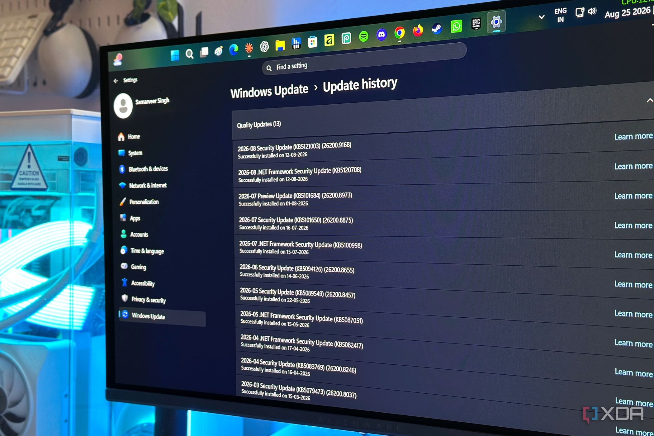 экран подготовки к работе в Windows — иллюстрация 2 к материалу