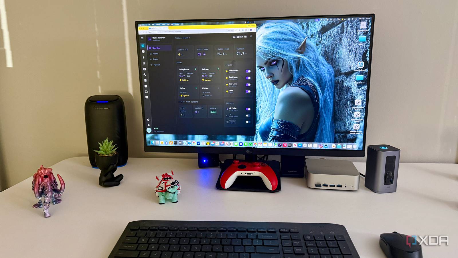 Your Home Assistant dashboard is probably showing you too much — here's how Figma helped me fix mine