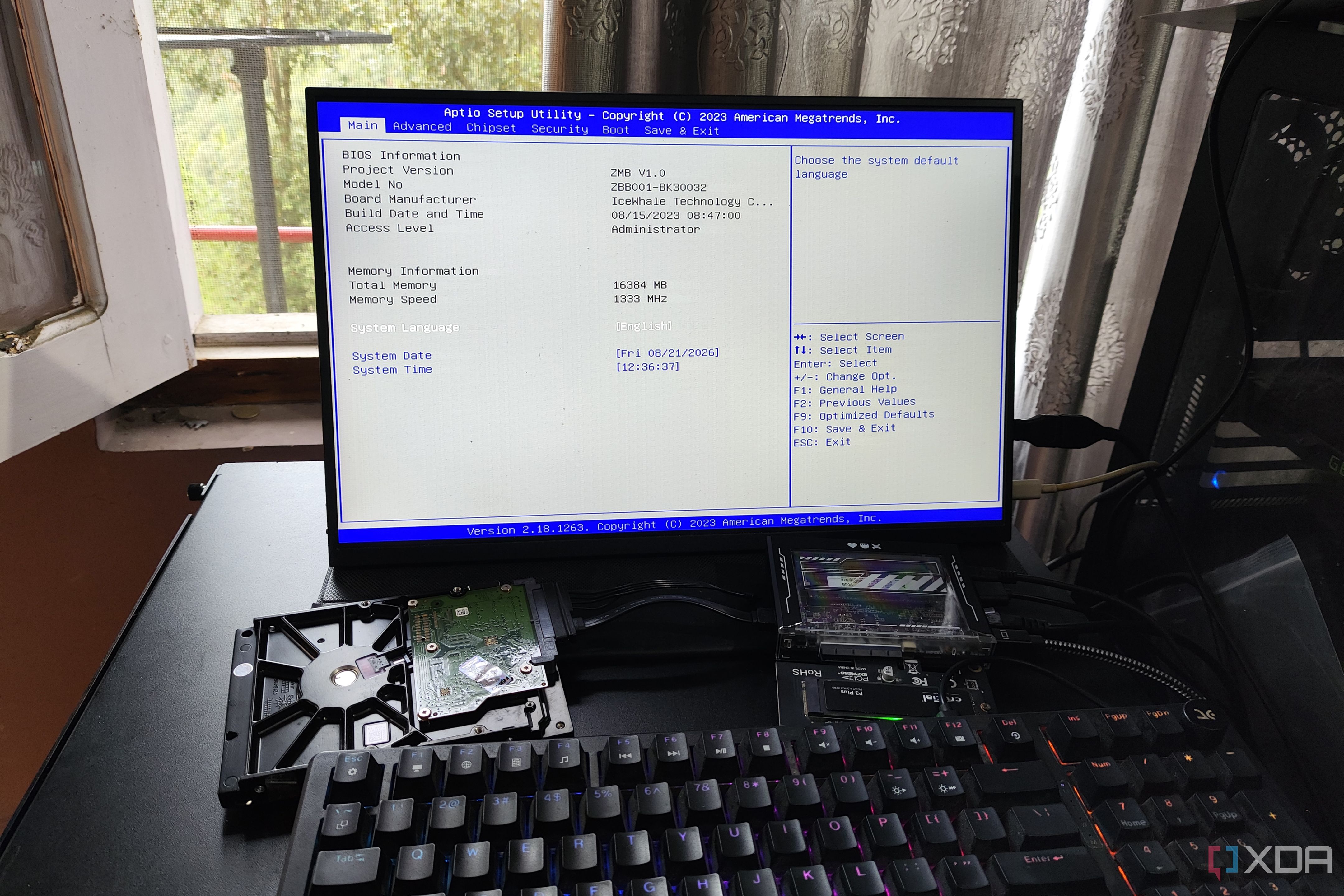 Configuring the ZimaBlade BIOS