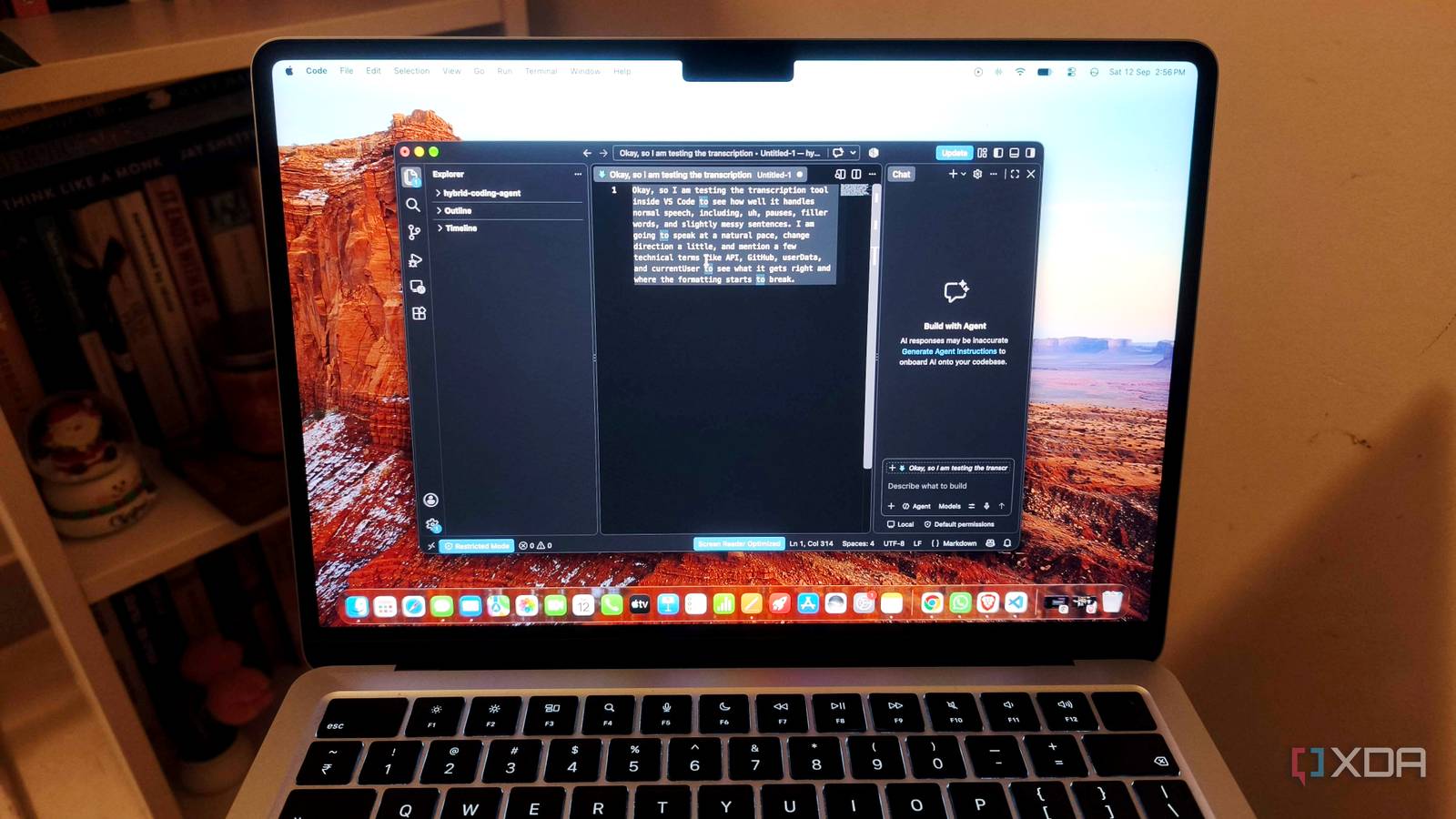 Ich habe ein Spracherkennungsmodell in VS Code entdeckt, das kein einziges ...