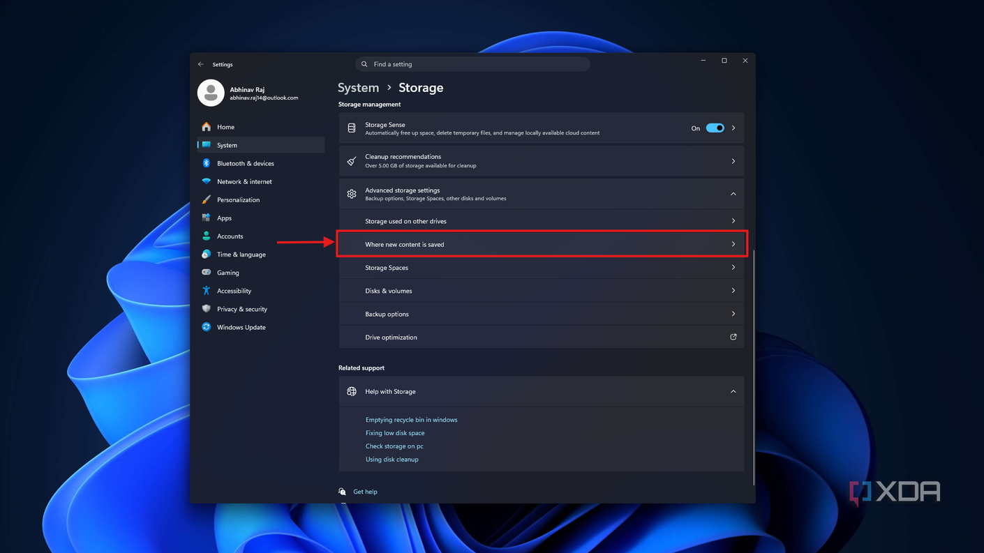 Перенаправление скачиваемых файлов в Windows Настройка путей сохранения новых скачиваемых файлов на диск D