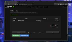 Configuring DNS rewrite rules on AdGuard