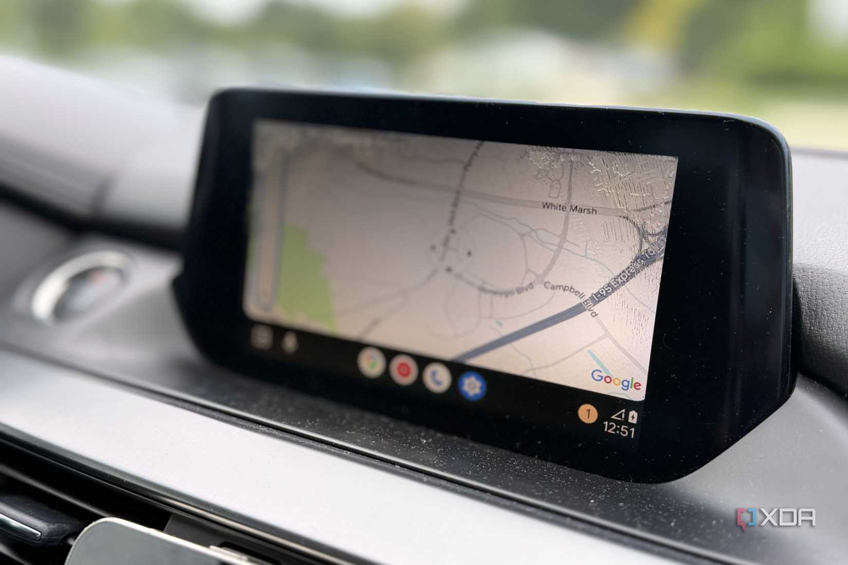 I stopped using Android Auto's navigation and switched to offline maps, and now I never worry about signal loss
