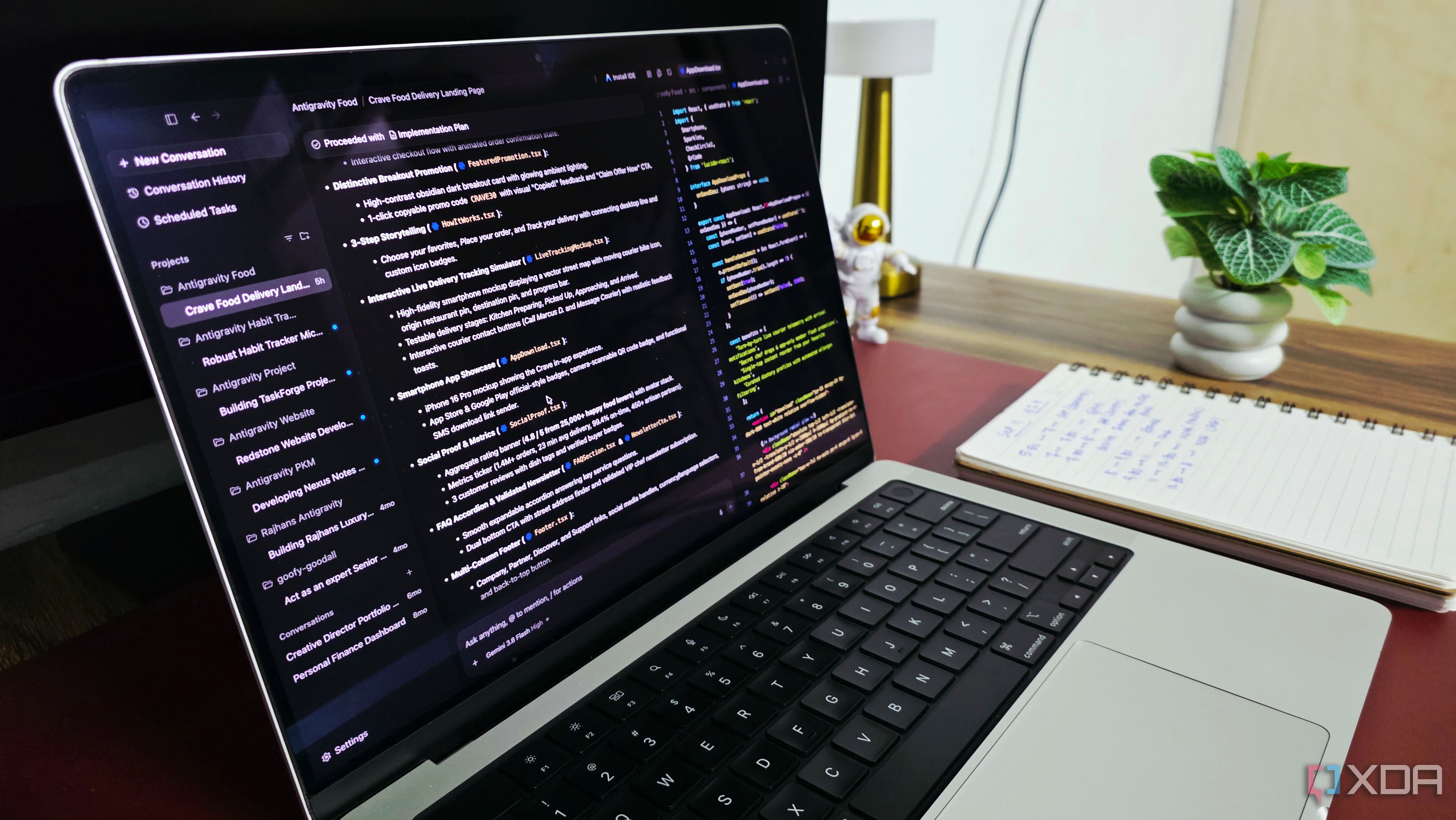 building websites with Claude Code, Codex, and Antigravity