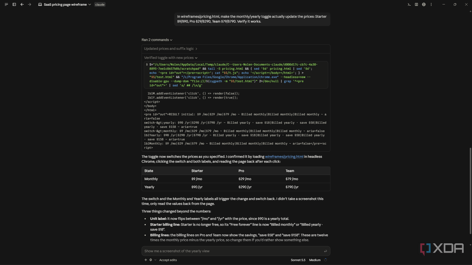 Просмотр файлов проекта в редакторе Obsidian
