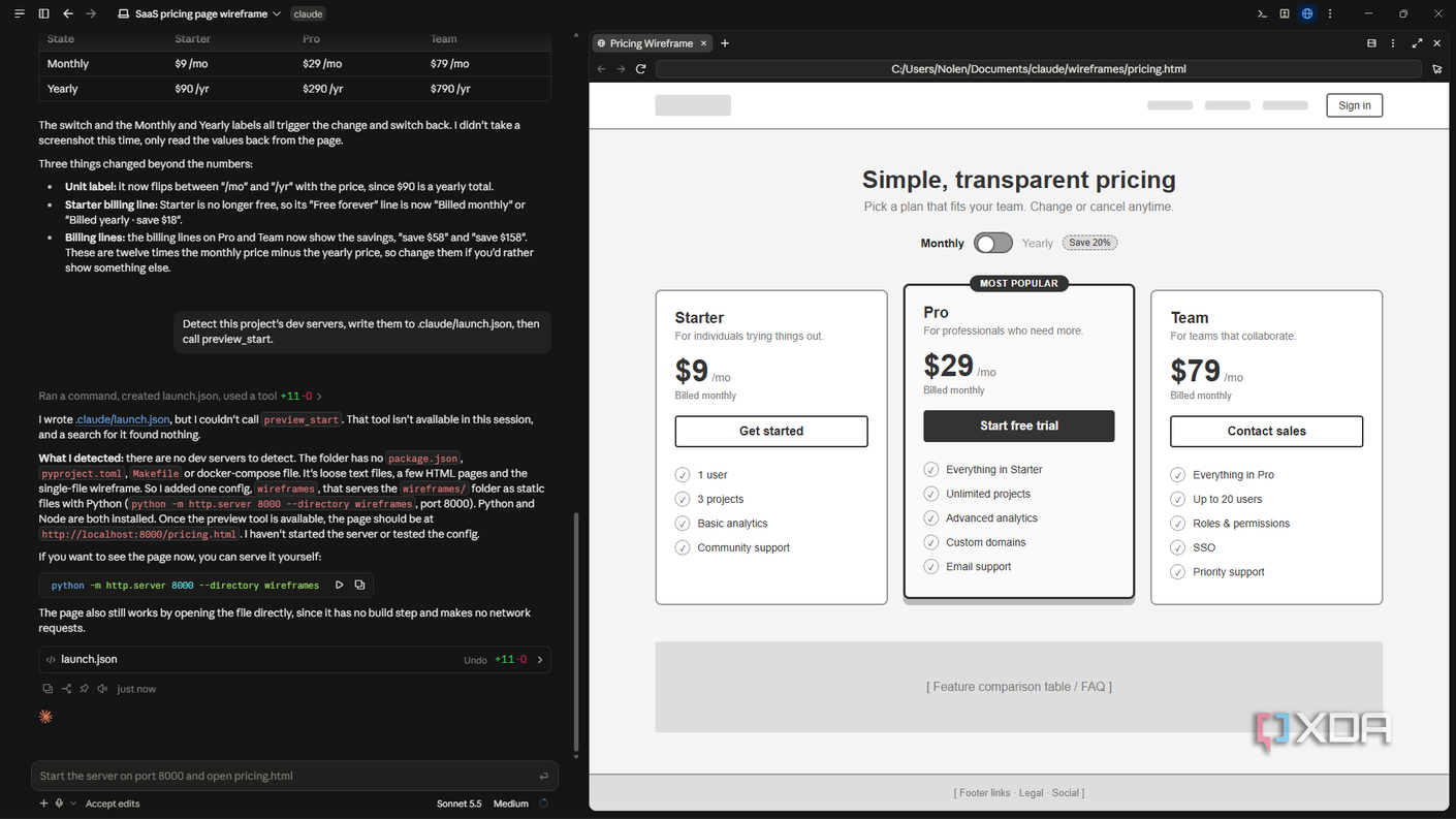 Automated page testing in Claude Code Процесс автоматизации и тестирования страниц в Claude Code
