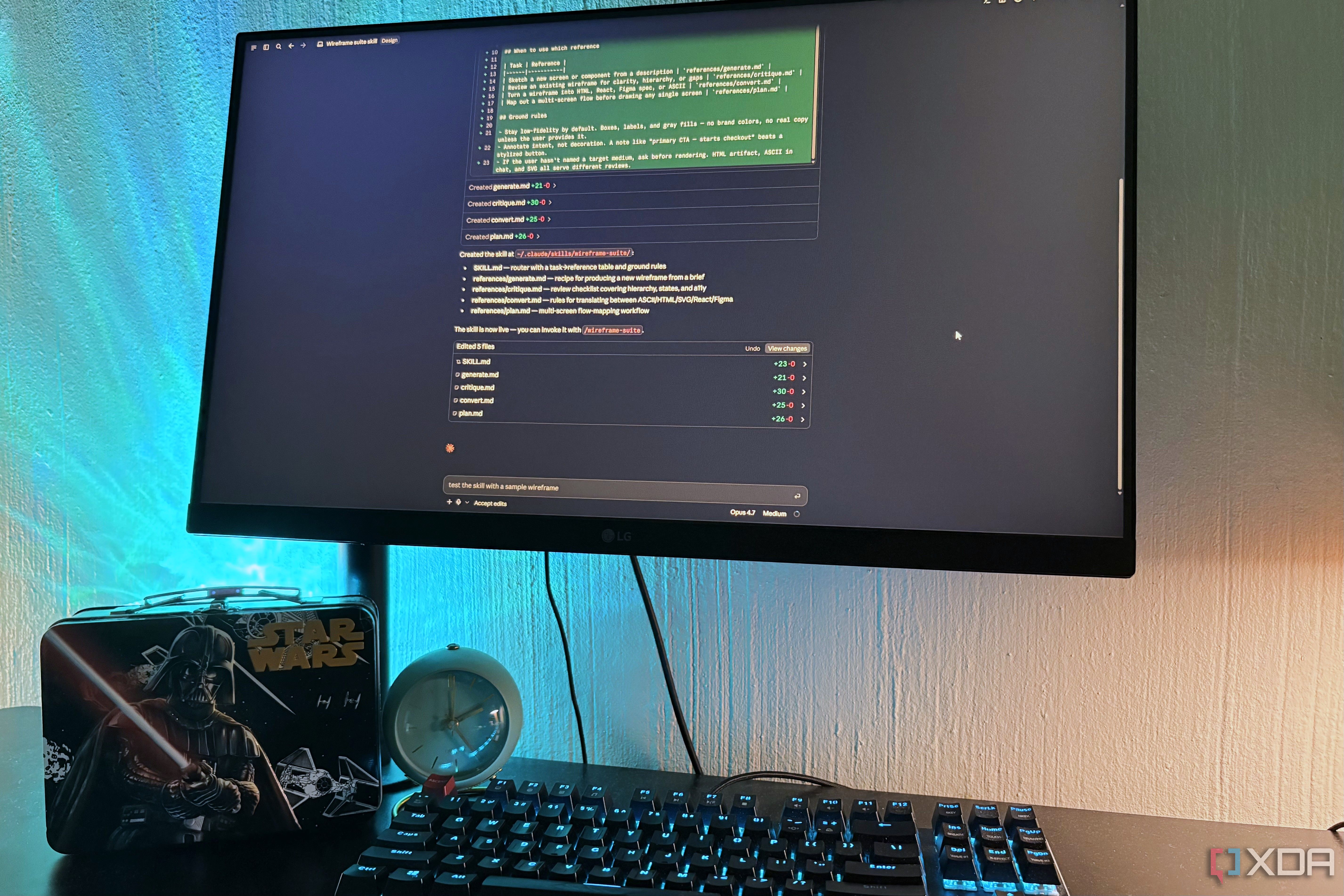 creating claude skill on desktop pc