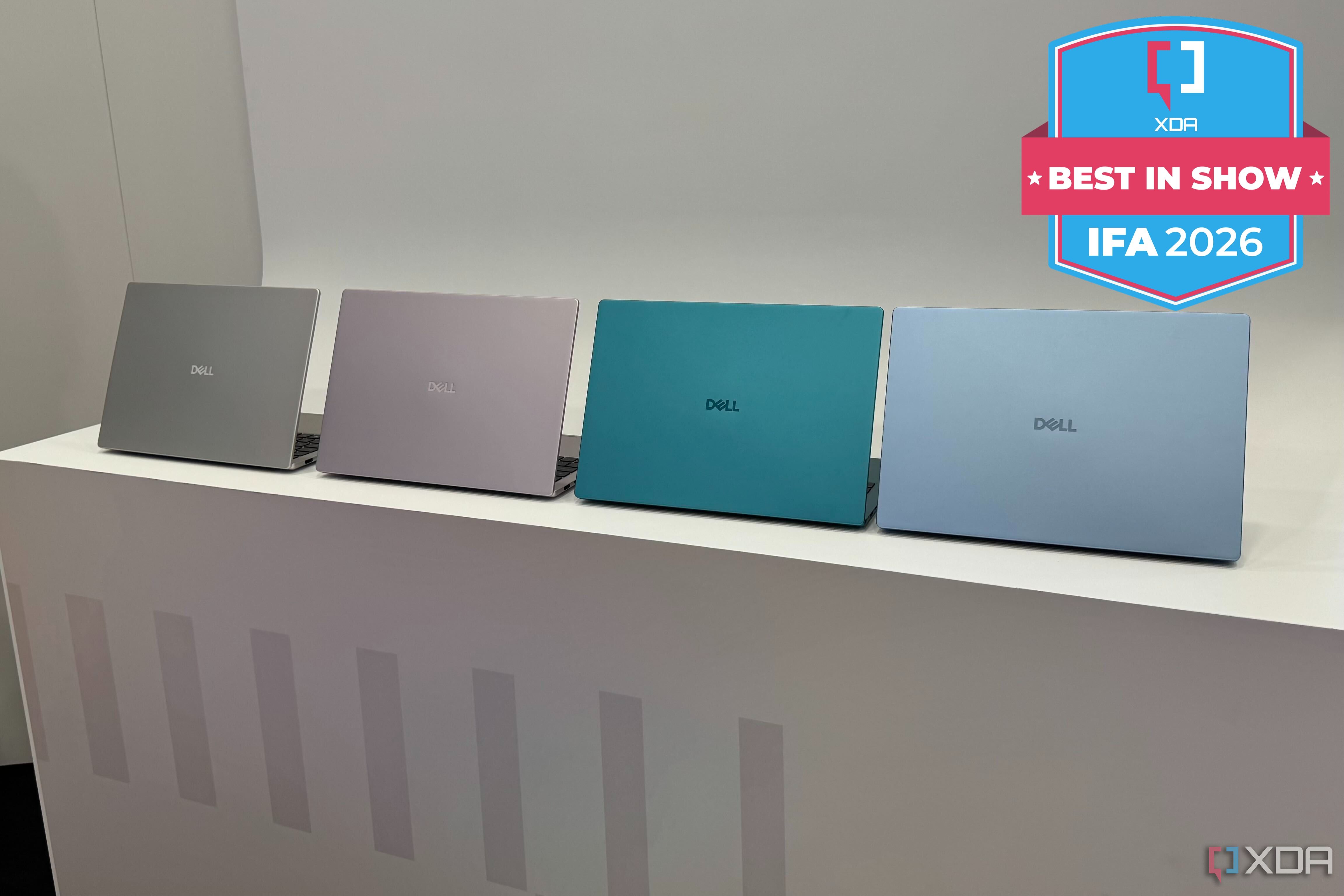 XDA's top tech from IFA 2026: Colorful laptops, fanless cooling, and more