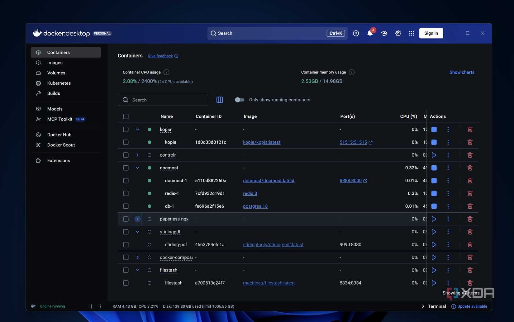 настройка Docker Compose — иллюстрация 6 к материалу