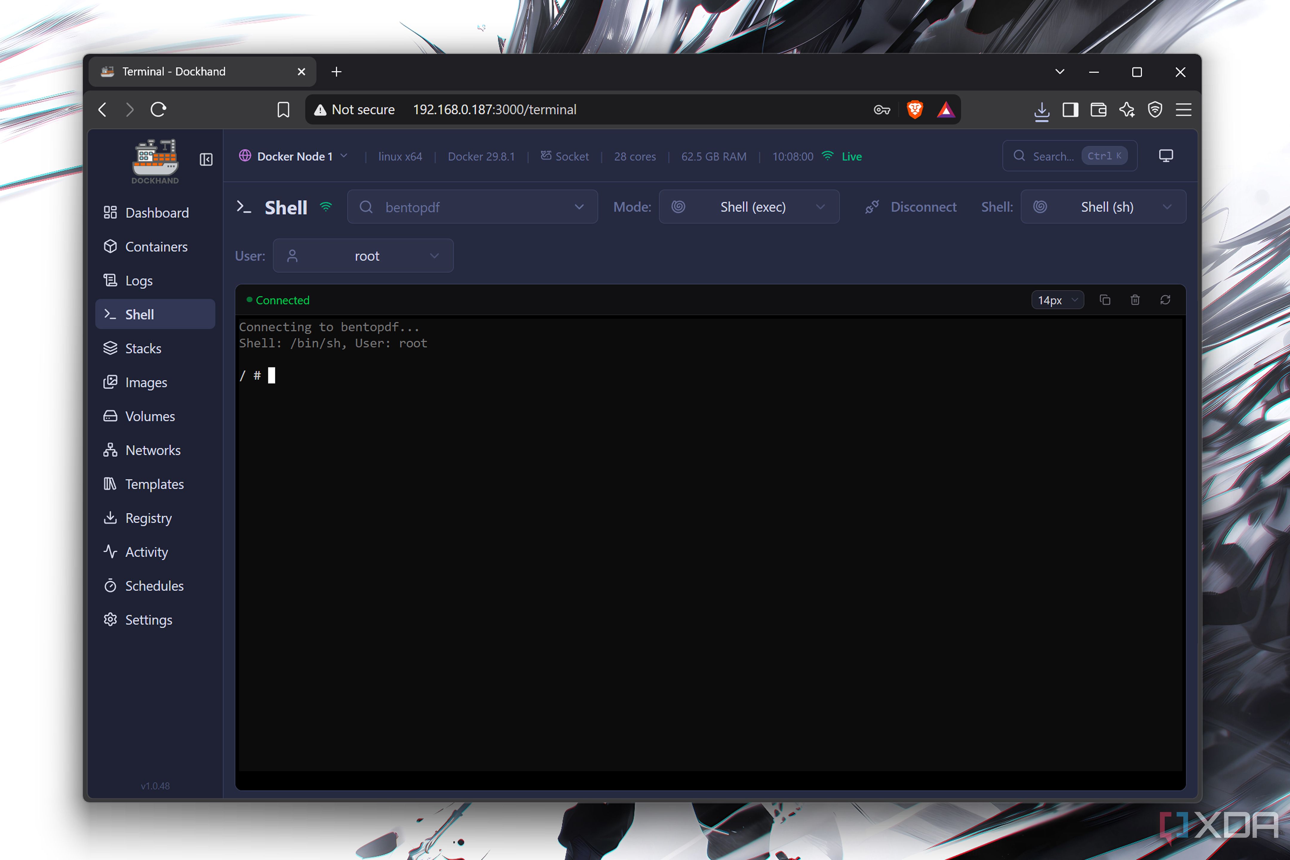 Docker контейнеры для восстановления сервера — иллюстрация 6 к материалу