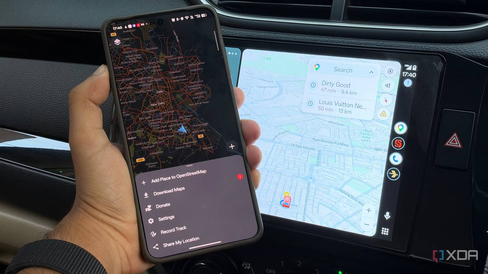 I used Android Auto's offline maps on a road trip with no signal, and ...