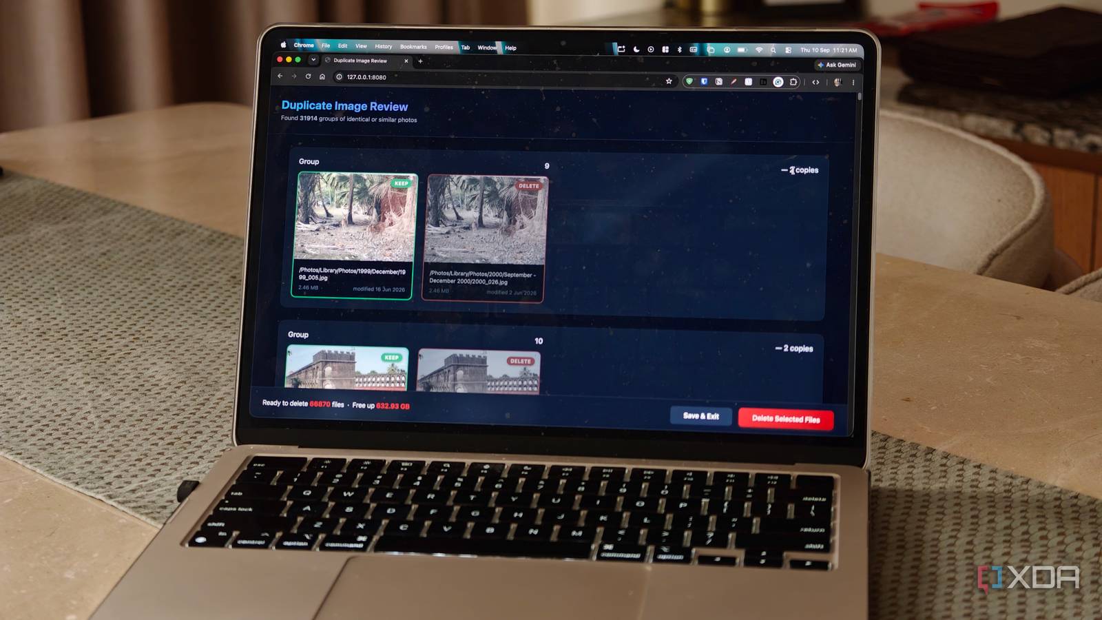 Утилита dedupPictures помогает удалять дубликаты фотографий на Synology NAS Интерфейс программы dedupPictures для поиска дубликатов
