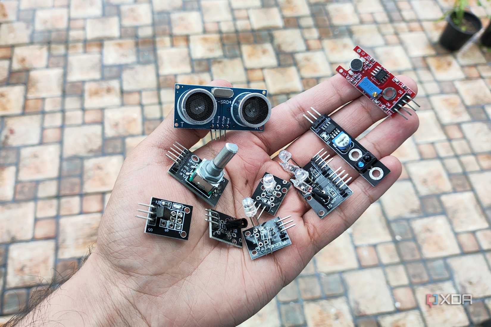 Один з датчиками ESP32