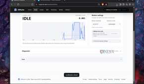 Changing the motion detection setting for ESPectre