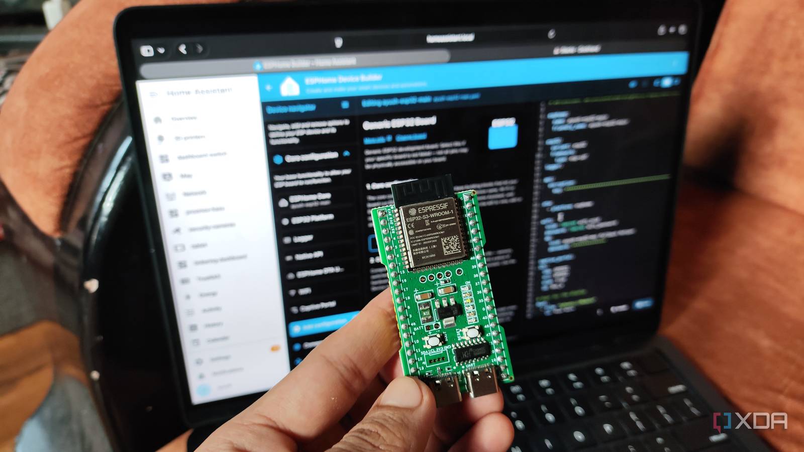 Переход с Arduino IDE на ESPHome упростил работу с устройствами на базе ESP32 Процесс прошивки микроконтроллера ESP32 через веб-интерфейс ESPHome Device Builder