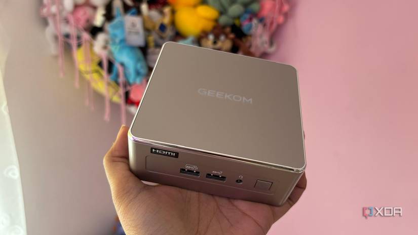 Как заменить NAS и сервер умного дома компактным мини-ПК Мини-ПК Geekom A5 2027 демонстрирует компактные размеры