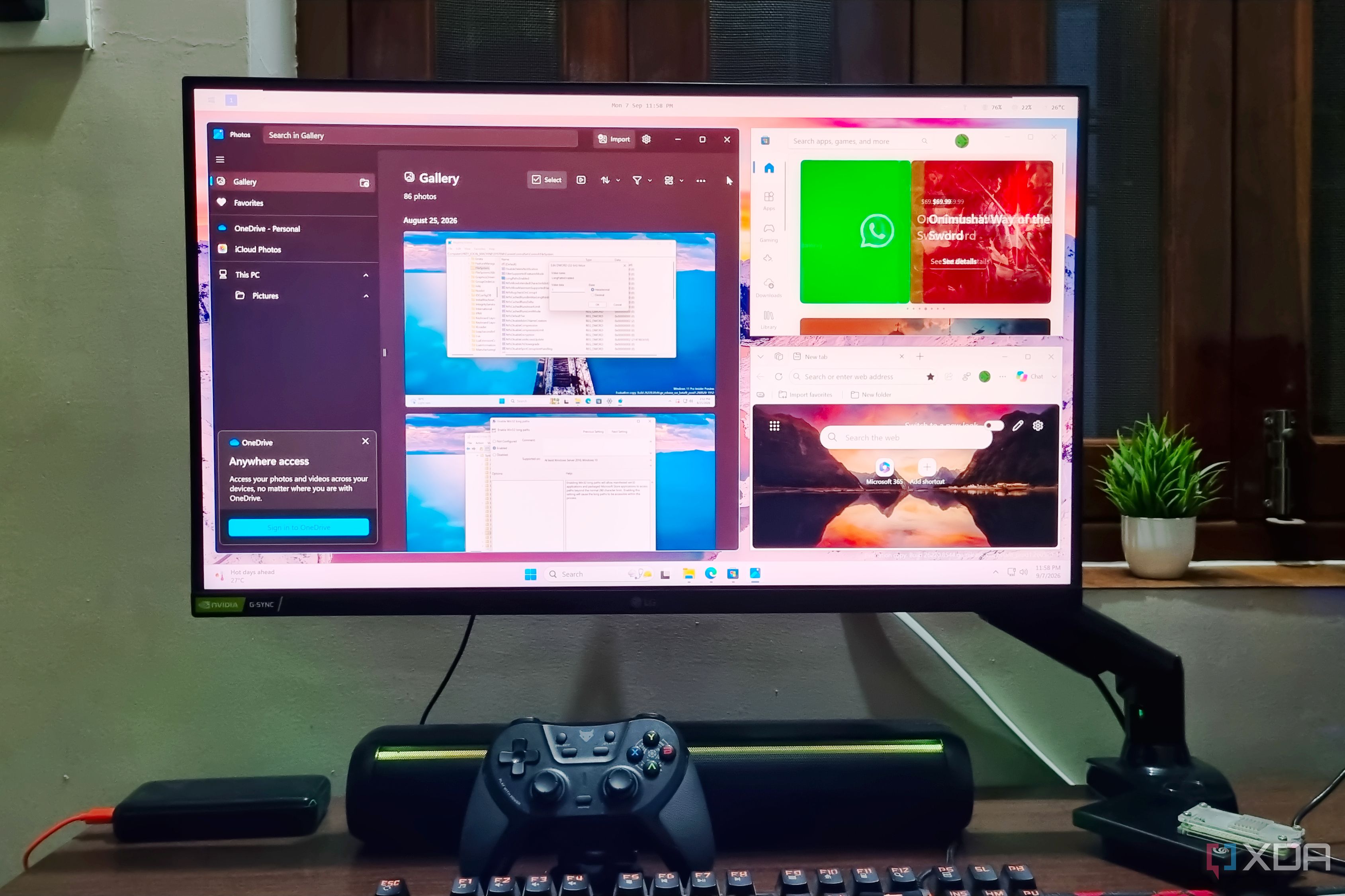 photo of glazewm windows 11