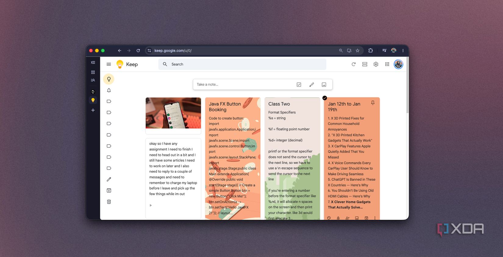 альтернатива Google Keep — иллюстрация 5 к материалу альтернатива Google Keep — иллюстрация 5 к материалу