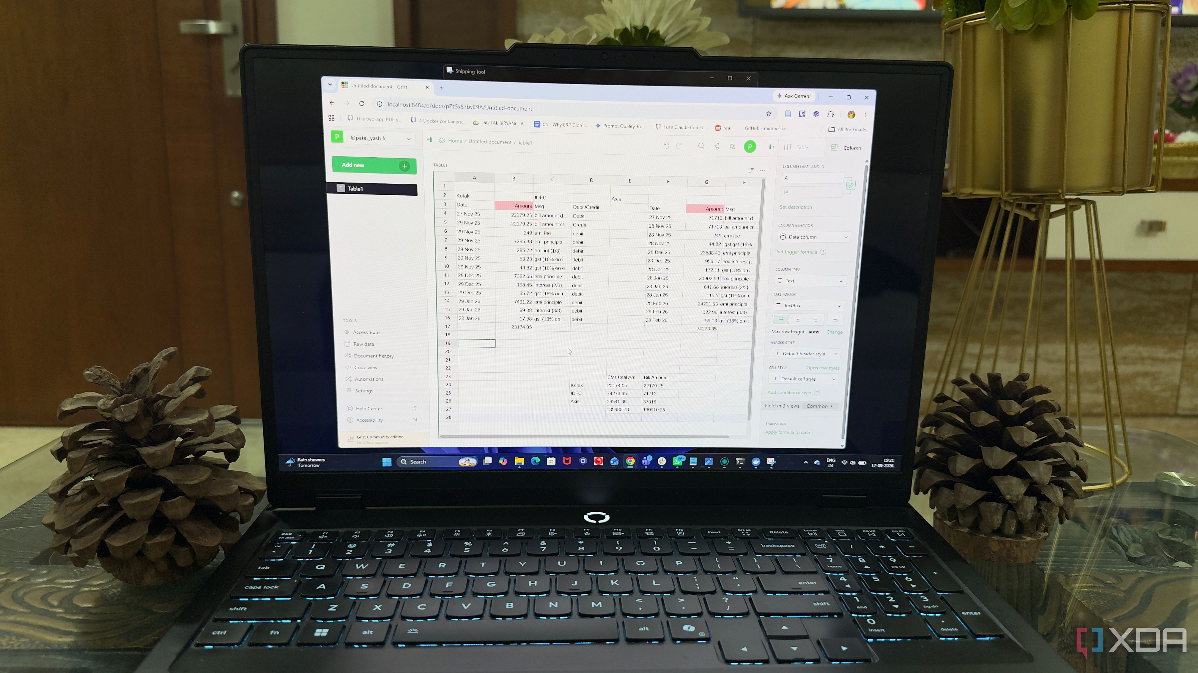 Self hosted Grist