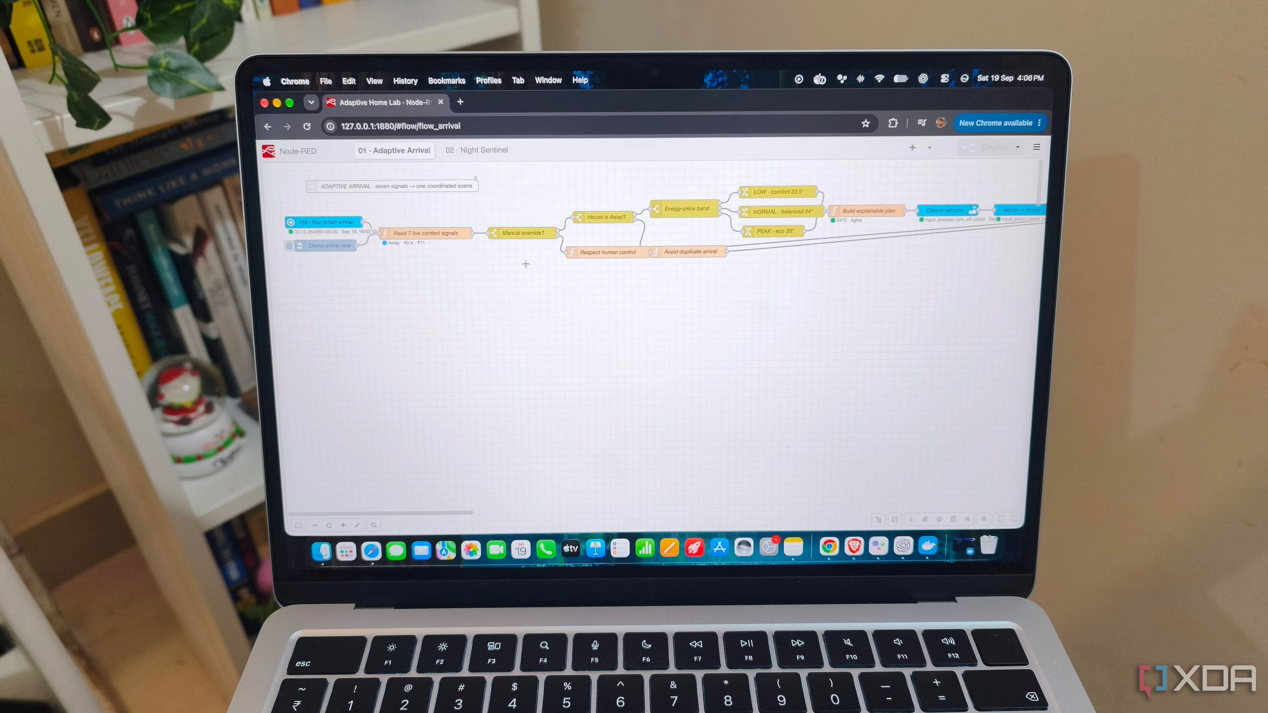 Home Assistant Automation through Node Red