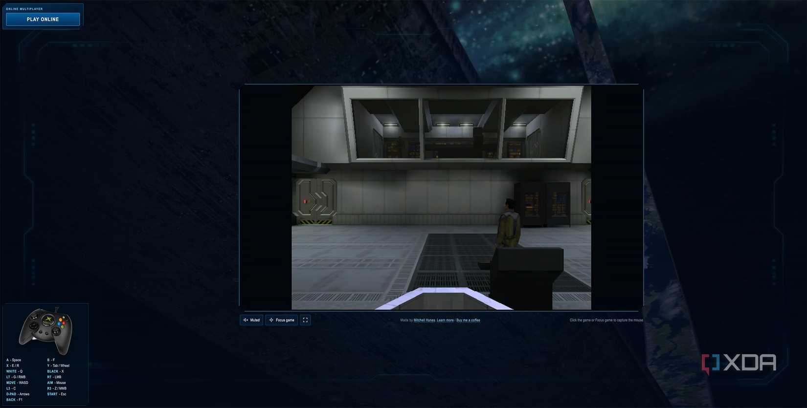 A screenshot of Halo Combat Evolved in a browser 