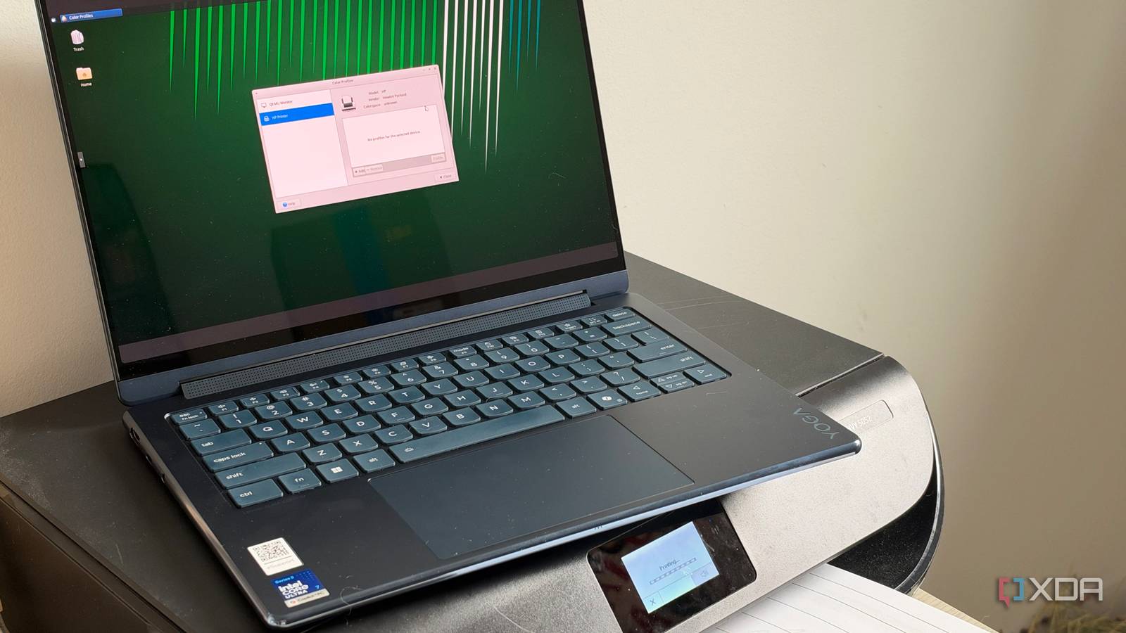 Как работает печать в Linux и почему Windows перенимает этот подход ноутбук с настройками сетевого принтера в Linux