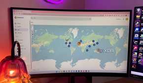 Immich map feature on screen