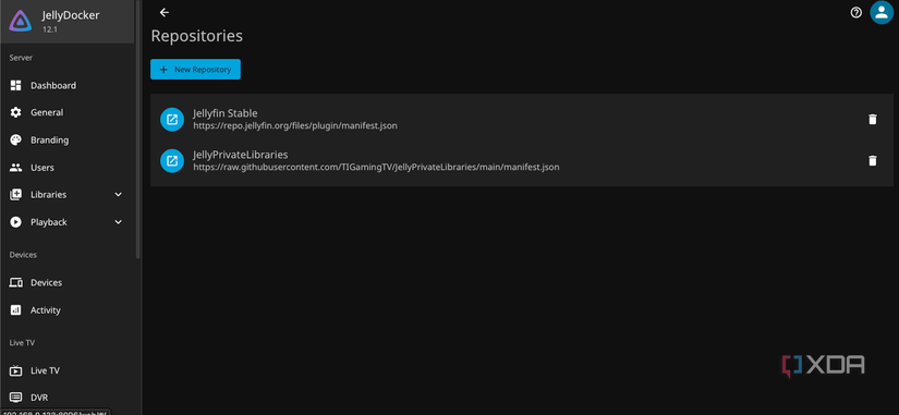 Как ограничить доступ к медиаконтенту в Jellyfin с помощью плагина JellyPrivateLibraries — иллюстрация 3 к материалу