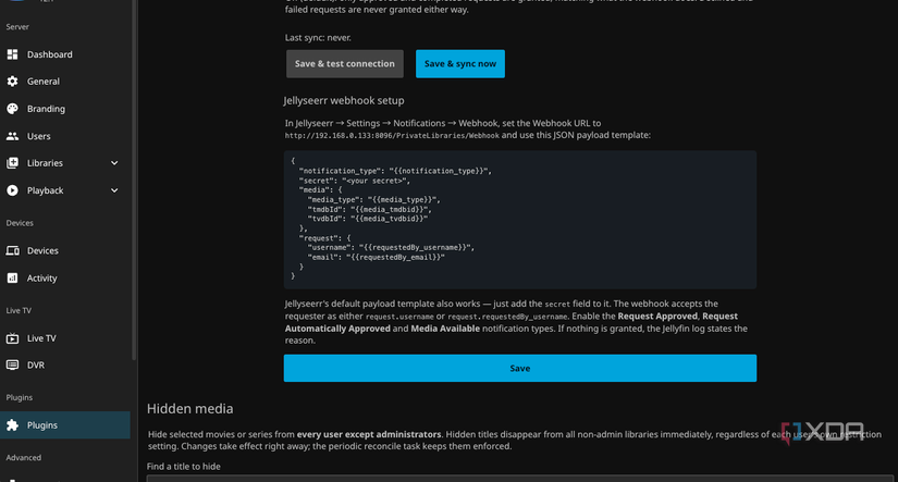 Как ограничить доступ к медиаконтенту в Jellyfin с помощью плагина JellyPrivateLibraries — иллюстрация 10 к материалу Как ограничить доступ к медиаконтенту в Jellyfin с помощью плагина JellyPrivateLibraries — иллюстрация 10 к материалу