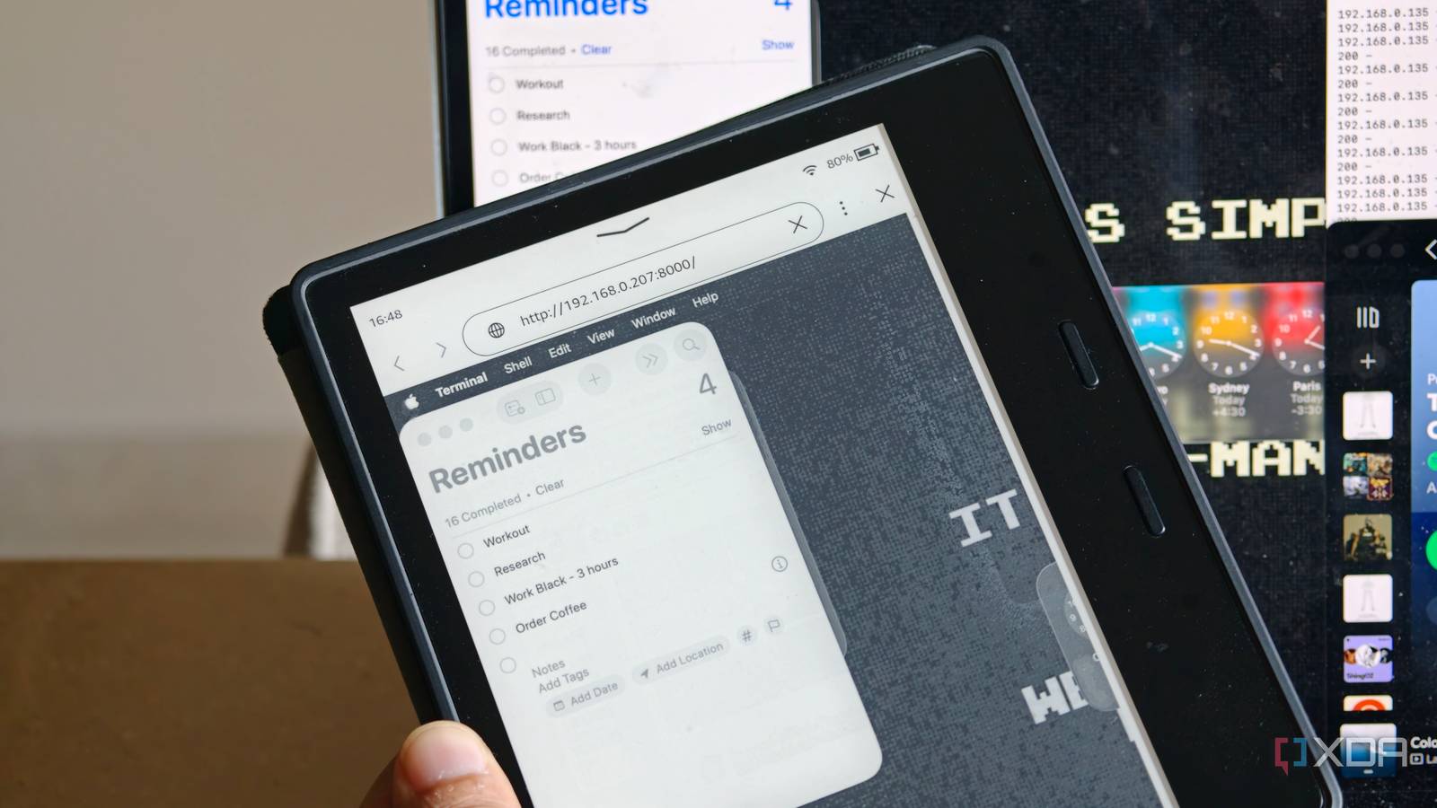 Как превратить старый Kindle во второй монитор для компьютера Электронная книга Kindle в качестве дополнительного дисплея с напоминаниями
